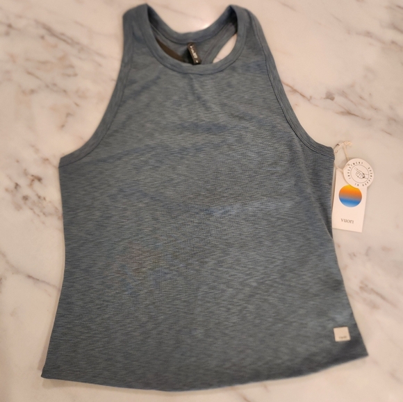 Vuori Sunrise High Neck Tank top XL workout, athletic, athlesieure, yoga NWT - Picture 7 of 9